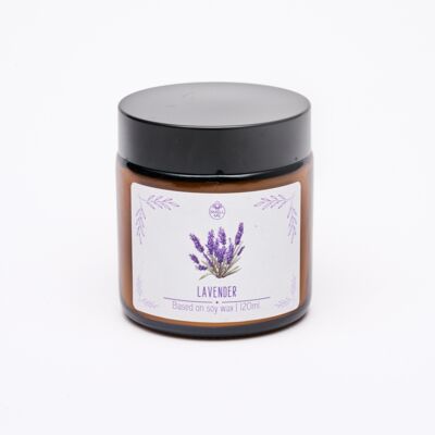 Świeca zapachowa Lavender 120 ml