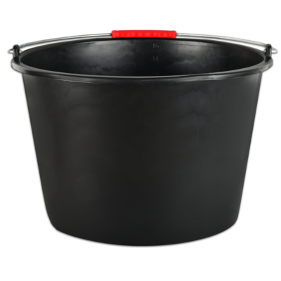 Wiadro budowlane z uchwytem 16 l czarne