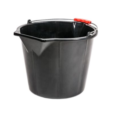 Wiadro budowlane STRONG 15 l czarne