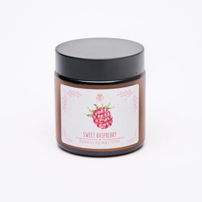 Świeca zapachowa Sweet Raspberry 120 ml