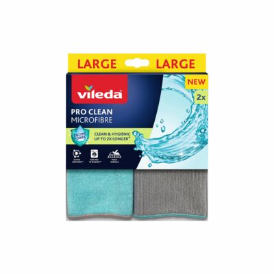 Ściereczka z mikrofibry z enzymami Vileda Pro Clean 2 sztuki