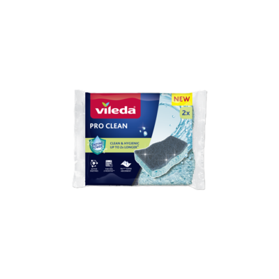 Zmywak z enzymami Vileda Pro Clean Viscose 2 sztuki