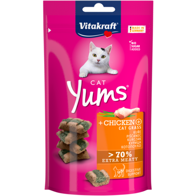 Przysmak dla kota CAT YUMS z kocią trawą 40 g Vitakraft