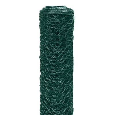 Siatka heksagonalna zielona 0,5 x 10 m oczko 50 mm