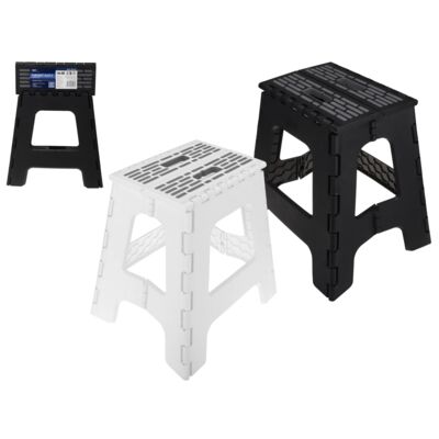 Taboret alex II 39,5 cm biało-czarny 60247