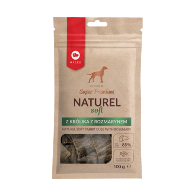 Przysmak dla psa królik z rozmarynem Naturel Soft 100 g Maced
