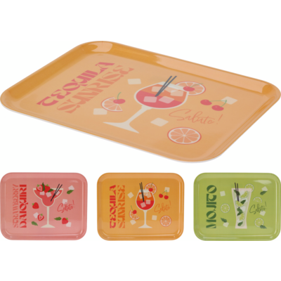 Taca do serwowania 36,5 x 28,7 cm melamina różne kolory 1 szt.