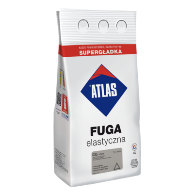 Fuga elastyczna 035 szary 3 kg ATLAS