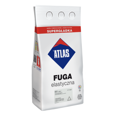 Fuga elastyczna 001 biały 3 kg ATLAS