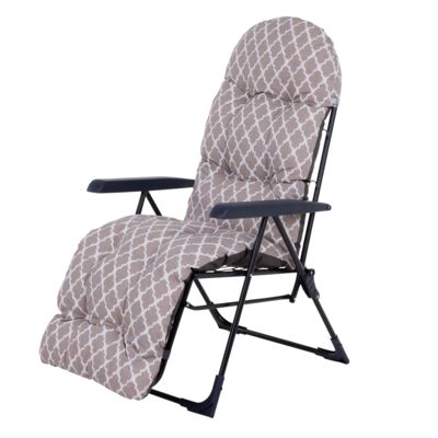 Fotel Oregon z podnóżkiem WZ1 beż