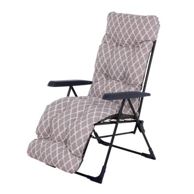 Fotel Floryda z podnóżkiem WZ1 beż