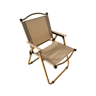 Krzesełko kempingowe 53 x 51 x 78 cm beżowe