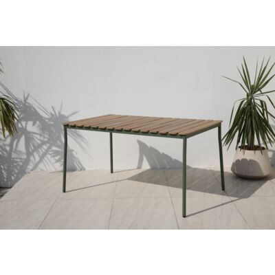 Stół Kreta 150 x 90 x 75 cm oliwkowo-brązowy