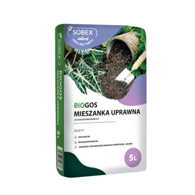BIOGOS mieszanka uprawna do roślin doniczkowych 5 l