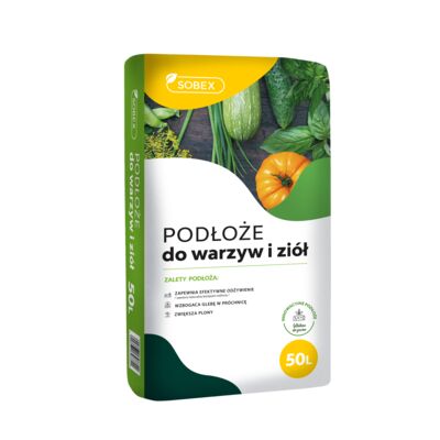 Podłoże do warzyw i ziół 50 l