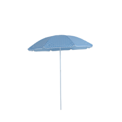 Parasol plażowy 180 cm niebiesko-biały
