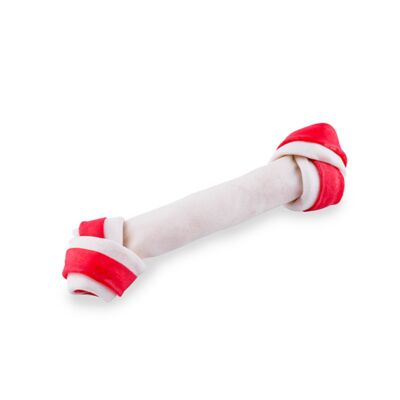 Przysmak dla psa kość wiązana bekon 16 cm 10 sztuk Maced