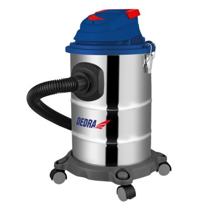 Odkurzacz warsztatowy do pracy na sucho i mokro 1200 W 20 l DEDRA