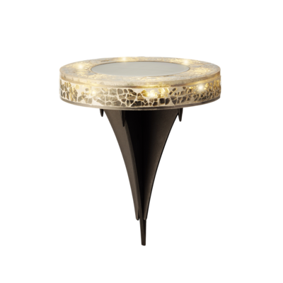 Reflektor solarny LED szklany śr.11,5 x 13 cm