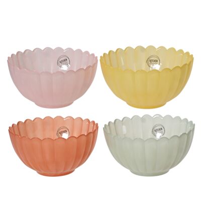 Miseczka szklana 15,2 x 8 cm różne kolory 1 szt.