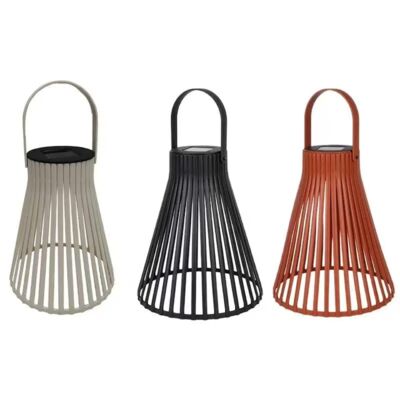Lampion solarny S 11,5 x 11,5 x 14 cm różne kolory 1 szt.