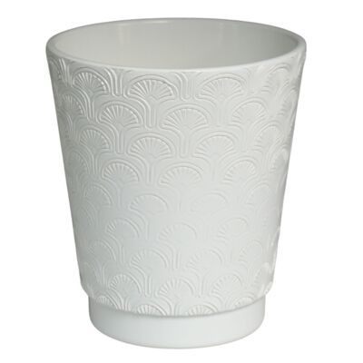 Osłonka storczyk peacock 13 cm biała