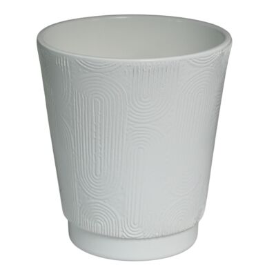 Osłonka storczyk arche 13 cm biała