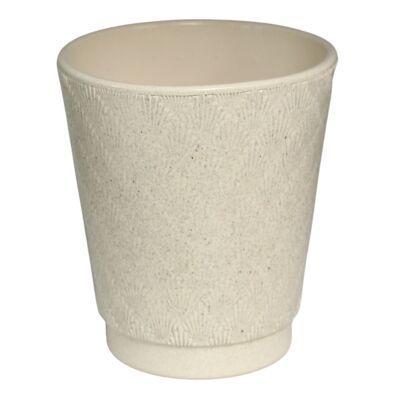 Osłonka storczyk crone 13 cm kamienny beż