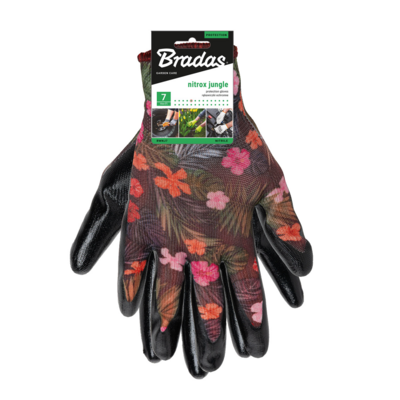 Rękawice ochronne NITROX JUNGLE nitryl rozmiar 8