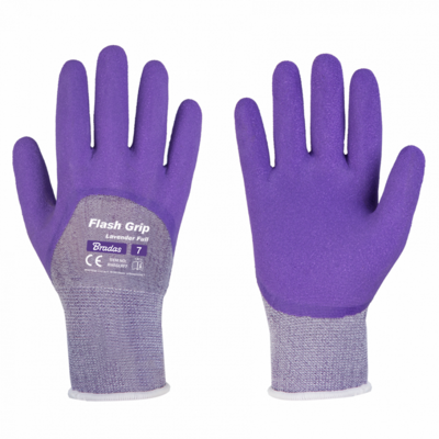Rękawice ochronne FLASH GRIP LAVENDER FULL rozmiar 6