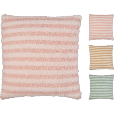 Poduszka pasy 40 x 40 cm mix kolorów