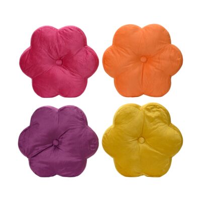 Poduszka kwiatek 38 cm mix kolorów 1 szt.