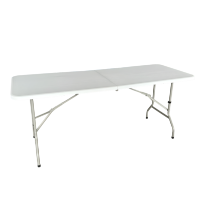 Stół cateringowy walizkowy 180 cm szary