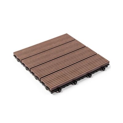 Podest tarasowy kompozytowy brązowy 30 x30 x 2,8 cm
