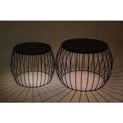 Zestaw stolików z panelem solarnym