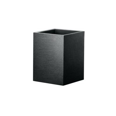 Doniczka Kubus wys. 40 cm antracytowa
