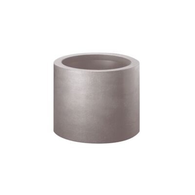 Doniczka Kubus okrągła Ø 40 cm piaskowa