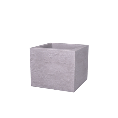 Doniczka Kubus kwadratowa ok. 34 cm wys.piaskowa