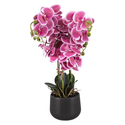 Sztuczny storczyk w doniczce