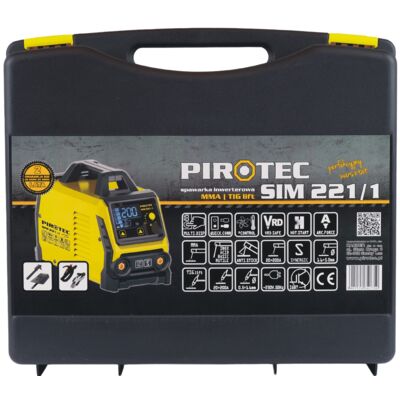Spawarka inwerterowa MMA/TIG LIFT SIM 221/1 komplet w walizce PIROTEC