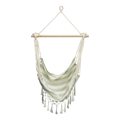 Fotel brazylijski 135 cm kremowo-miętowy