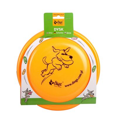 Zabawka dla psa frisbee 23,5 cm pomarańczowa
