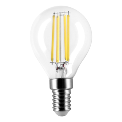 Żarówka LED filament E14 G45 4W NW