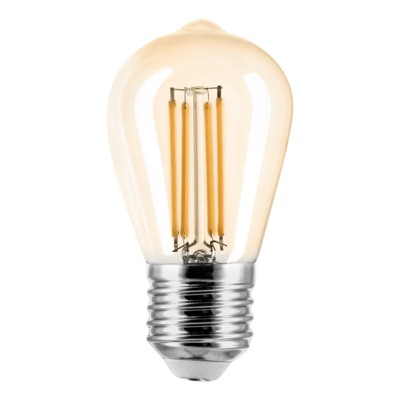 Żarówka LED filament B E27 St45 4W WW