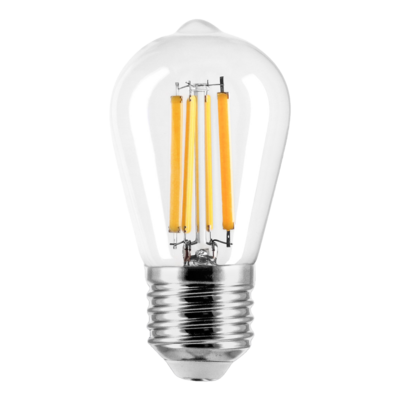 Żarówka LED filament E27 St45 8W WW