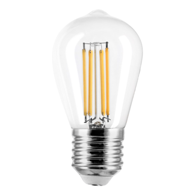 Żarówka LED filament E27 St45 4W WW