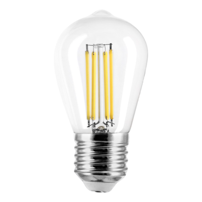 Żarówka LED filament E27 St45 4W NW