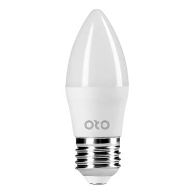 Żarówka LED ORO E27 C37 TOTO 8W CW