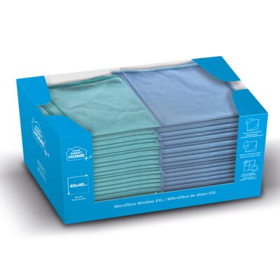Ścierka z mikrofibry do mycia okien XXL Home sweet home XXL 1 szt.