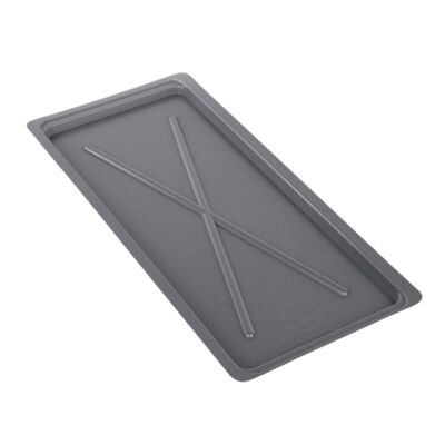 Tacka do suszarki meblowej szeroka 50 x 22,5 cm srebrny